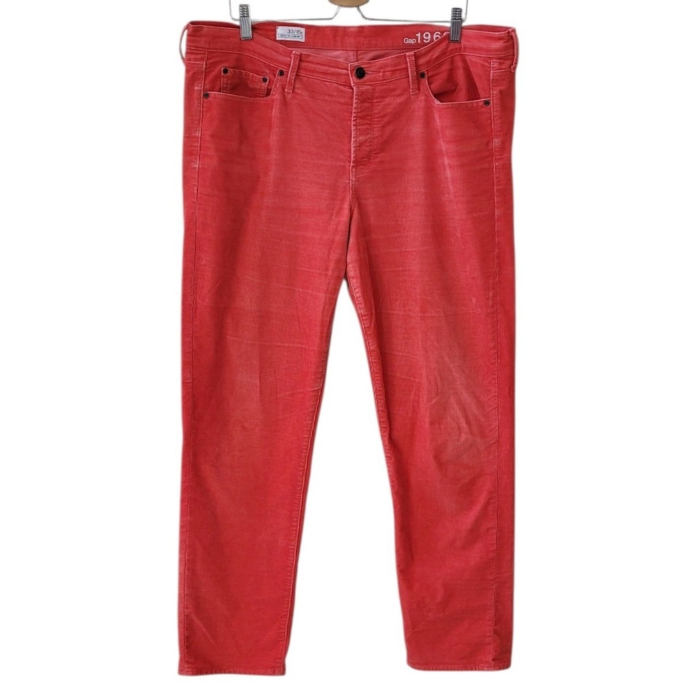 GAP 1969 33 l 16T Cheer Coral Sexy Boyfriend Corduroy Pant Women